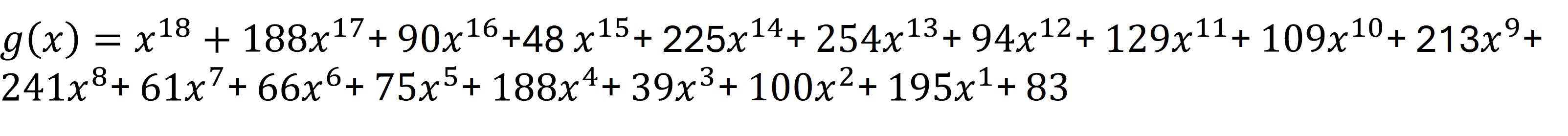 ¨Polinomios generador